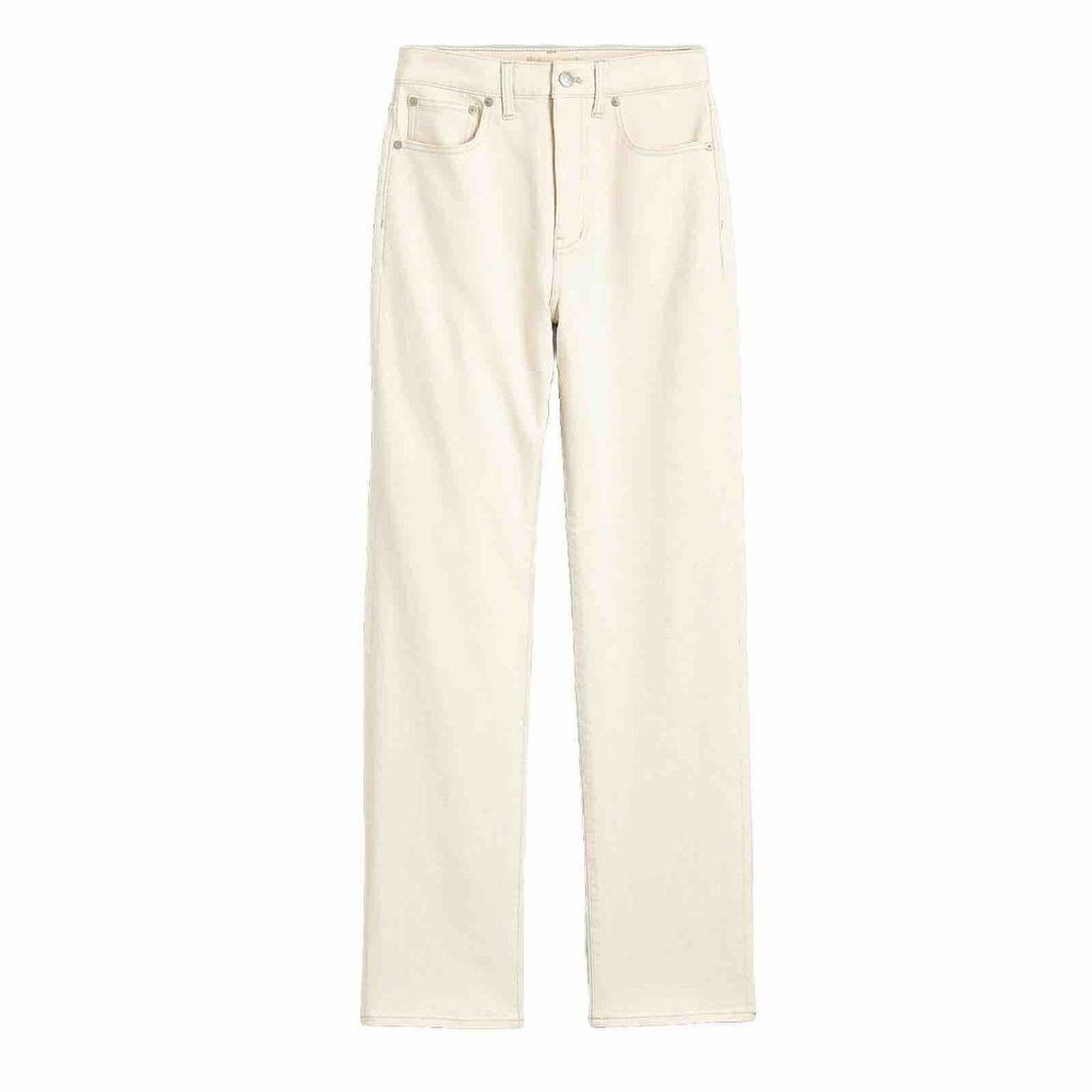 Madewell Curvy 90s Straight Jean Womens 30T TALL High Rise Vintage Canvas READ